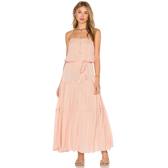 Free People Dresses & Skirts - NWT Free People Valerie Maxi Dress Peach Boho M